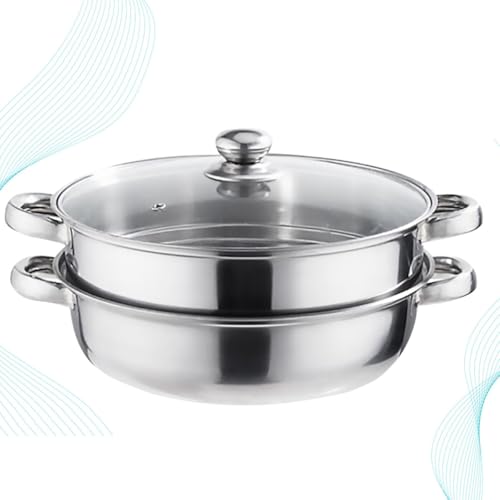 Cuisson Saine et Rapide Aliments Vapeur Marmite Double Couche - 8