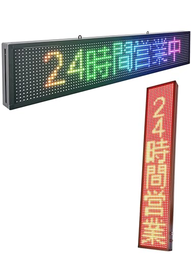 LED電光掲示板 フルカラー 160x16 看板 PCソフト付 LED電光掲示板 フルカラー 160x16 看板 PCソフト付