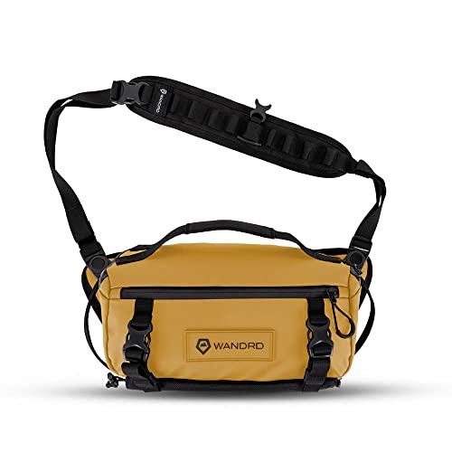 WANDRD ROGUE V1 6L Sling: Compact Camera Sling and Crossbody Bag with Fast Access, 3-Way Carry– Lightweight Everyday Bag Great for Travel, Photography, and Daily Use (Dallol Yellow) - Image 3