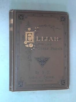 Hardcover Elijah and other Poems Book