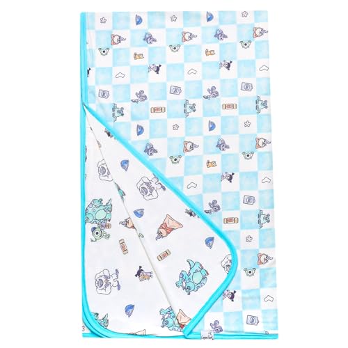 Image of Copper Pearl Jumbo 3-Layer Baby Blanket: Soft Baby Quilts for Boys and Girls | Breathable, Cozy, Toddler Blanket | Baby Quilt for Newborns | 60x72 Premium Material | Monsters Inc Medley