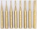 Grace USA - Gun Care Brass Pin Punch Set - PS8 - Gunsmithing - Brass Punches - 8 piece - Gunsmith Tools & Accessories