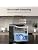 Dumos Nugget Ice Makers,Portable Ice Machine Countertop Ready in 6 Mins, 1.55L Water Tank, Self-Cleaning, for Office, Party, RV, Home, Black - View 6