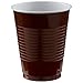 Amscan Big Party Pack 50 Count Plastic Cups, 16-Ounce, Chocolate Brown