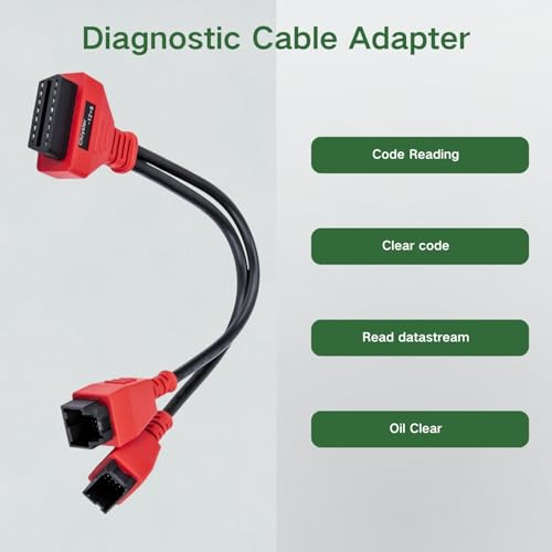 Image of for Autel Original OBD2 12+8 Adapter,Secutiry Gateway Bypass Cable 12 8 Connector for Chrysler SGW Equipped FCA SGW Car Vehicles Diagnostic Tool for Scanner MK808 MX808 MX900 MS906 MS908