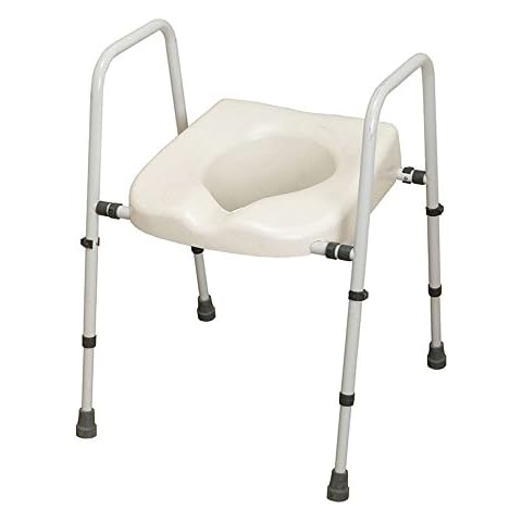 NRS Healthcare Mowbray Adjustable Toilet Seat and Frame Cover
