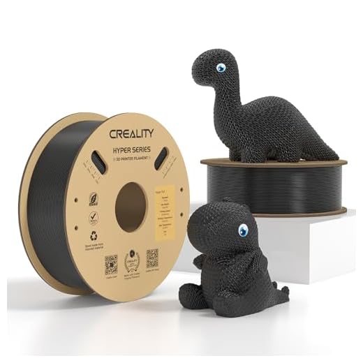 Creality Hyper PLA Filament 2KG, Up to 600mm/s High Speed 3D Printer Filament PLA 1.75mm, No-Tangling Stronger Toughness Fit Most 3D Printers