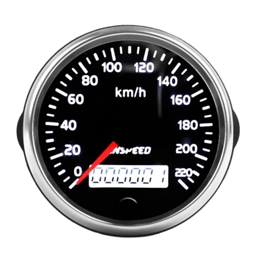 GPS Xs[h[^[ 12V/24V sv 85mm 220Km/H I[goCp LCD ^R[^[ fW^Q[W