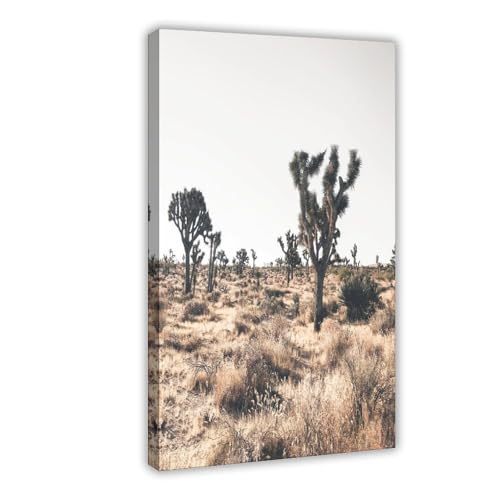 Poster Joshua Tree sur toile 61x91 cm pour déco salon et bureau