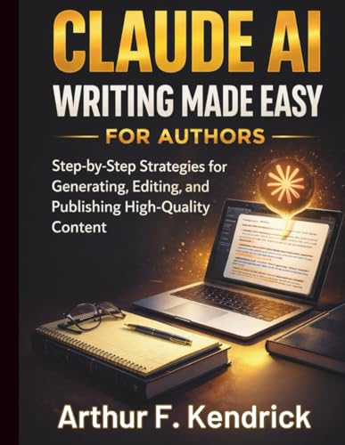Claude Ai Writing Made Easy for Authors: Step-by-Step Strategies for Generating, Editing, and Publishing High-Quality Content