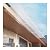 Self Cleaning Window Rain Shelter,Polycarbonate Front Door Canopy Window Rain Shelter Cover Outdoor Awning,Front Door Canopy Window Awning Polycarbonate Solid Sheet (Size : 50 * 50cm/19.6 * 19.6in)
