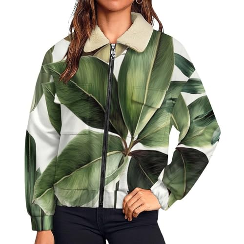 Veste polaire femme grande taille chaude et doublée en Sherpa