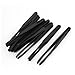 uxcell 10pcs 12cm Long Anti Static Plastic Pointed Tip Tweezer Black