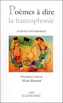 Paperback Poèmes a dire la francophonie [French] Book