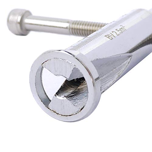 Wire Stripping and Twisting Tool, 2 in 1 Electrical Drill & Manual Wire Stripper Cable Nut Twister Precision Wire Cutter Tool Universal Quick Connector Wire Terminals Power Tools (2.5 Square) - Thumbnail 3