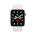 Apple Watch Series 5 (GPS, 44mm) - Silver Aluminium Case with White Sport Band (Renewed) Apple Watch Series 5 (GPS, 44mm) - Silver Aluminium Case with White Sport Band (Renewed)