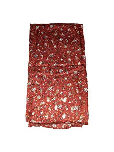 Pañuelo rojo de alta calidad bufanda mujer modelo Lusso suave 2
