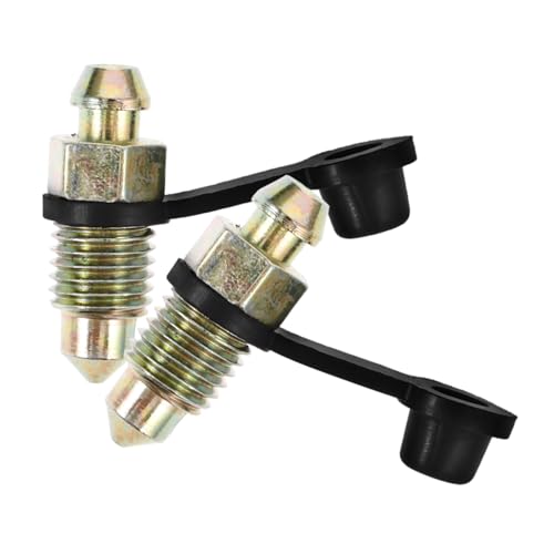 TOKIDNY Brake Bleeder Screw Caps M10 Bolt Motorcycle Car Automotive Bleeder Screws Grease Fitting