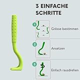 PurrCave® 3 Größen Zeckenhaken Set | Zeckenentferner für Hund, Katze & Pferd | Zeckenhebel ohne Zerquetschungsgefahr | Alternative Zecken Mittel Pinzette Zange