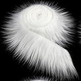 【Waschanleitung】 Kunstpelz kann von Hand oder in der Maschine in kaltem Wasser gewaschen werden. Verwenden Sie nach sorgfältiger Reinigung einen Fön, um dem Fell einen flauschigen Filzeffekt zu verleihen, und verwenden Sie dann einen kleinen Kamm für die sorgfältige Pflege