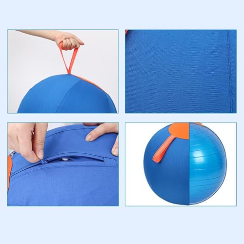 Balle de jeu canine gonflable avec roues d'exercice extérieur - 8
