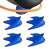 ROBLOCK Hose Guide for Car Wash Tool, Durable Plastic Wash Hose for Car Detailer, Prevent Hose Stucking Under Wheels (4 PCS Blue)