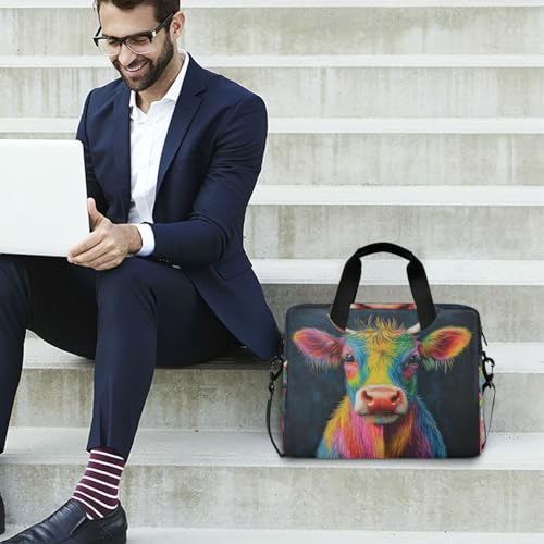 Funda para Laptop 15.6 pulgadas con asa y correa miniatura 3