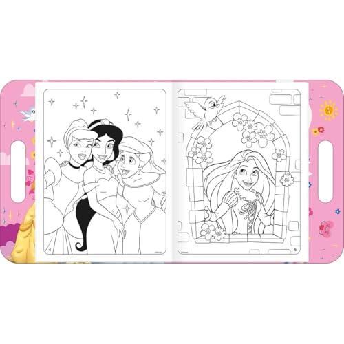 Tilibra - Folhas Colorir Maleta Princ, Multicor