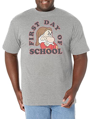 T-shirt Disney Grumpy homme en coton haut de gamme