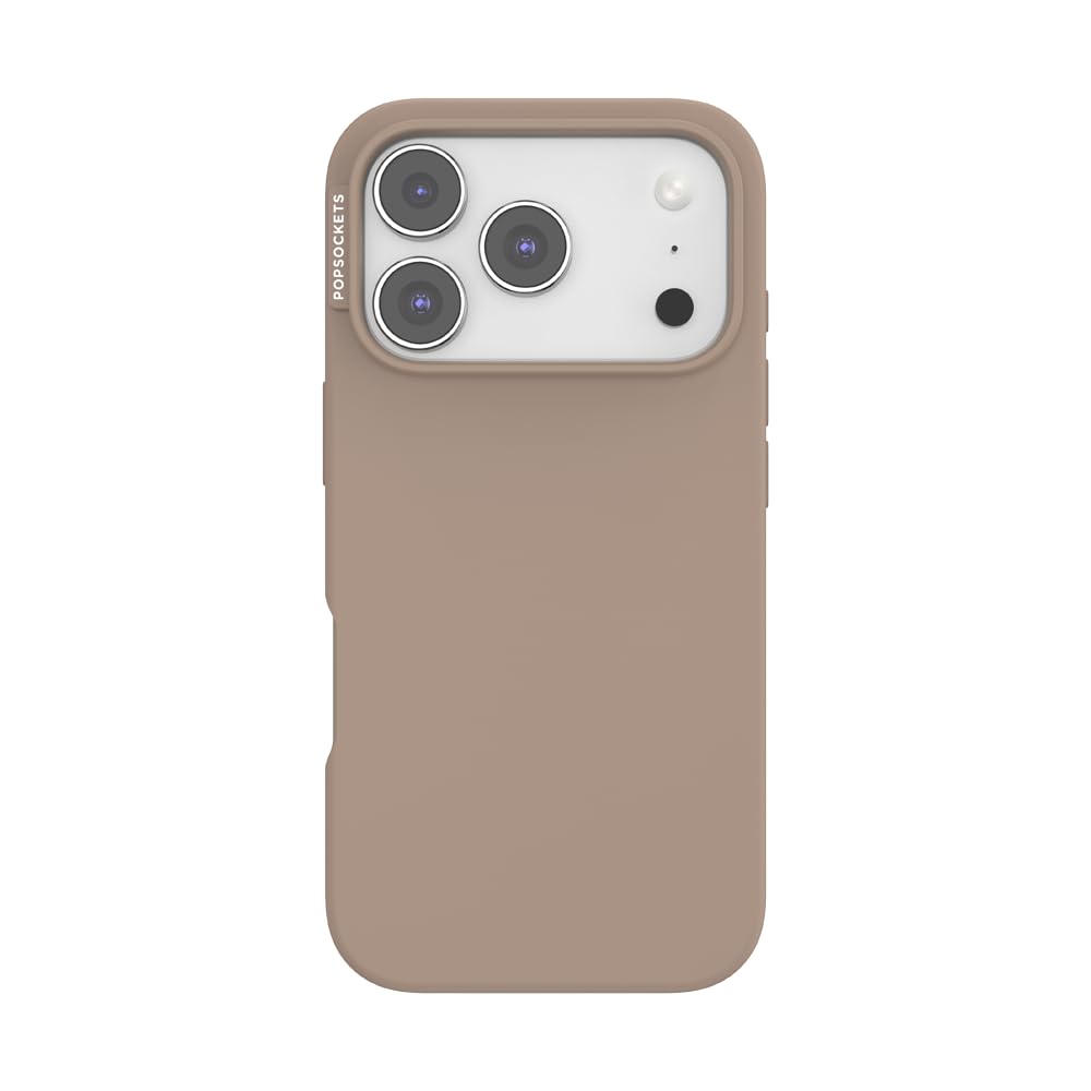 PopSockets iPhone 17 Pro Phone Case with MagSafe- Latte