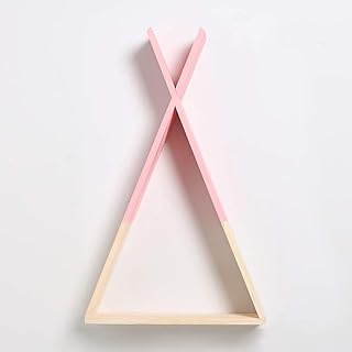 Hogar Y Cocina Sharplace Estante De Pared Madera Estanteria Almacenaje Nordico Con Cuerdas Flotantes Decoracion Hogar Rosado Hogar Y Cocina Decoracion Del Hogar