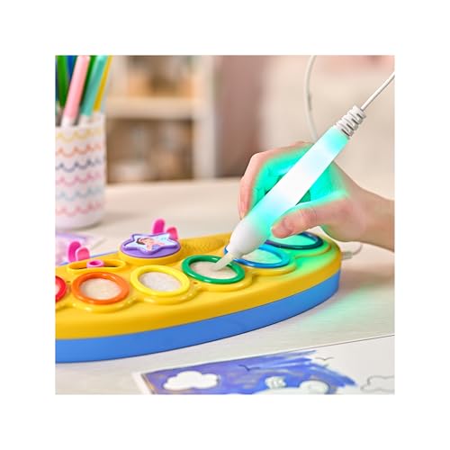 Crayola Color Wonder Magic Light Brush Featuring Ms. Rachel, MessFree Coloring Set with Songs, Paint Set for Toddlers, Art Gift for Kids, Ages 3 & Up by Crayola - Image 7