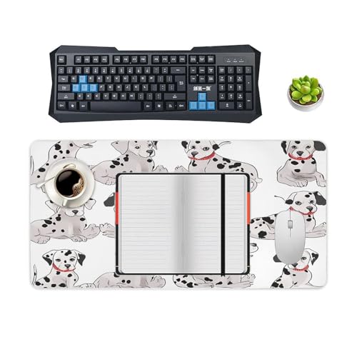 Cute Dalmatian Desk Pad con Base de Goma 30x60 cm miniatura 4