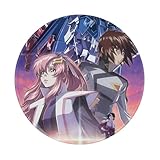 マウスパッド 機動戦士ガンダム グッズ ゲーミングマウスパッド 個性的 おしゃれ 滑り止め 丸型 パソコンpc用