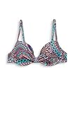 Gepolstert ESPRIT Bodywear Damen 998EF1A820 Bikinioberteil, Rosa (Dark Pink 650), 36A