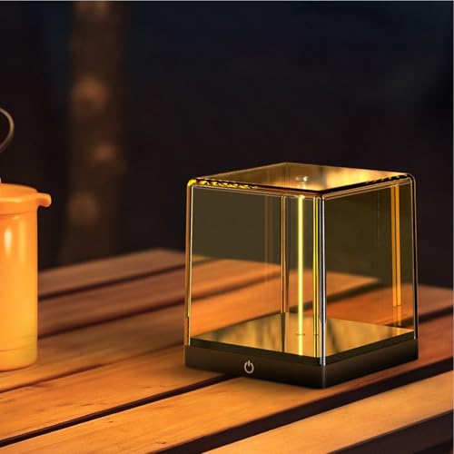 Luz nocturna magnética recargable lámpara de mesa decorativa para dormitorio 3