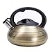 Produktbild Q&Z Tea Wasserkocher Aus Edelstahl,3L Whistle Kettle FlöTenkessel Mit Pfeife Pfeif-Teekessel Teekanne Mit Ergonomischem Griff FüR Alle Herd Herdarten