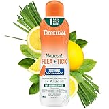 TropiClean Flea and Tick Soothing Shampoo for Dogs, 20oz, Made in USA