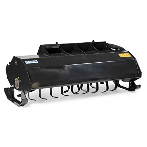 Titan Attachment 72’’ Heavy-Duty Rotary Tiller for Tractor Attachment