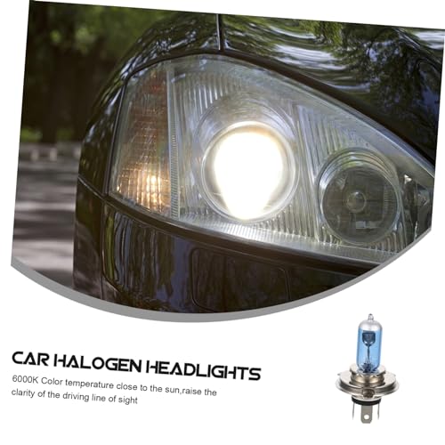 SHERCHPRY 2 Pçs Luzes LED Lâmpada Auto Halogênio Farol LED Faróis LED Motocicleta Farol Pequena Lâmp