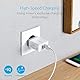 Anker 24W 2-Port USB Ladegerät, iPad ladegerät mit PowerIQ Technologie für iPhone, iPad, Galaxy, Nexus, HTC, Motorola, LG und viele mehr (Weiß)