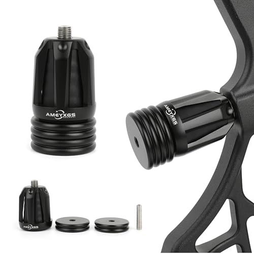 Poearcus Archery Bow Stabilizer for Recurve Bow Compound Bow Bow Riser Dampers Silencers Shock Absorbers Vibration Damper Suit for Hunting Target shooting