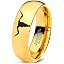 Yellow Gold Dome Tungsten