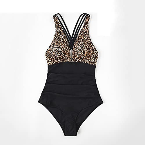 Maillot de bain col en V doté d'un maintien dos croisé ergonomique