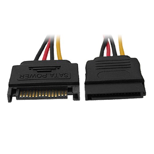 Cable de datos SATA 15 Pin macho a hembra Serie