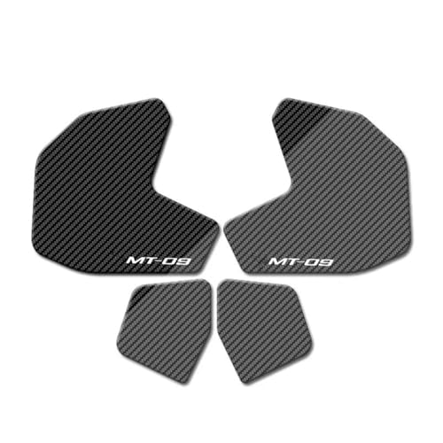 Autocollants de réservoir moto MT09 et FZ09 2013-2020 antidérapants