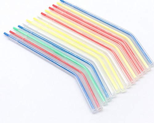 Bonew 250Pcs Dental 3-Way Syringe Air Water Nozzles Disposable Tips #TOP7