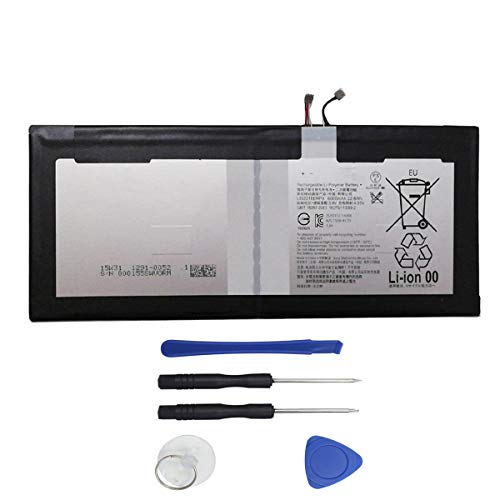 Mukuzi バッテリー Xperia Z4 Tablet SGP712 SGP771 互換バッテリー LIS2210ERPX LIS2210ERPC 3.8V 6000mAh