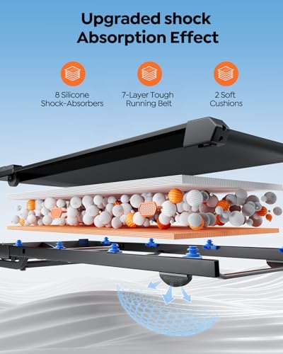 Motorized Folding Treadmill with Incline