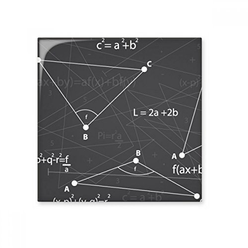 Carreau céramique mathématique gris pour déco murale originale